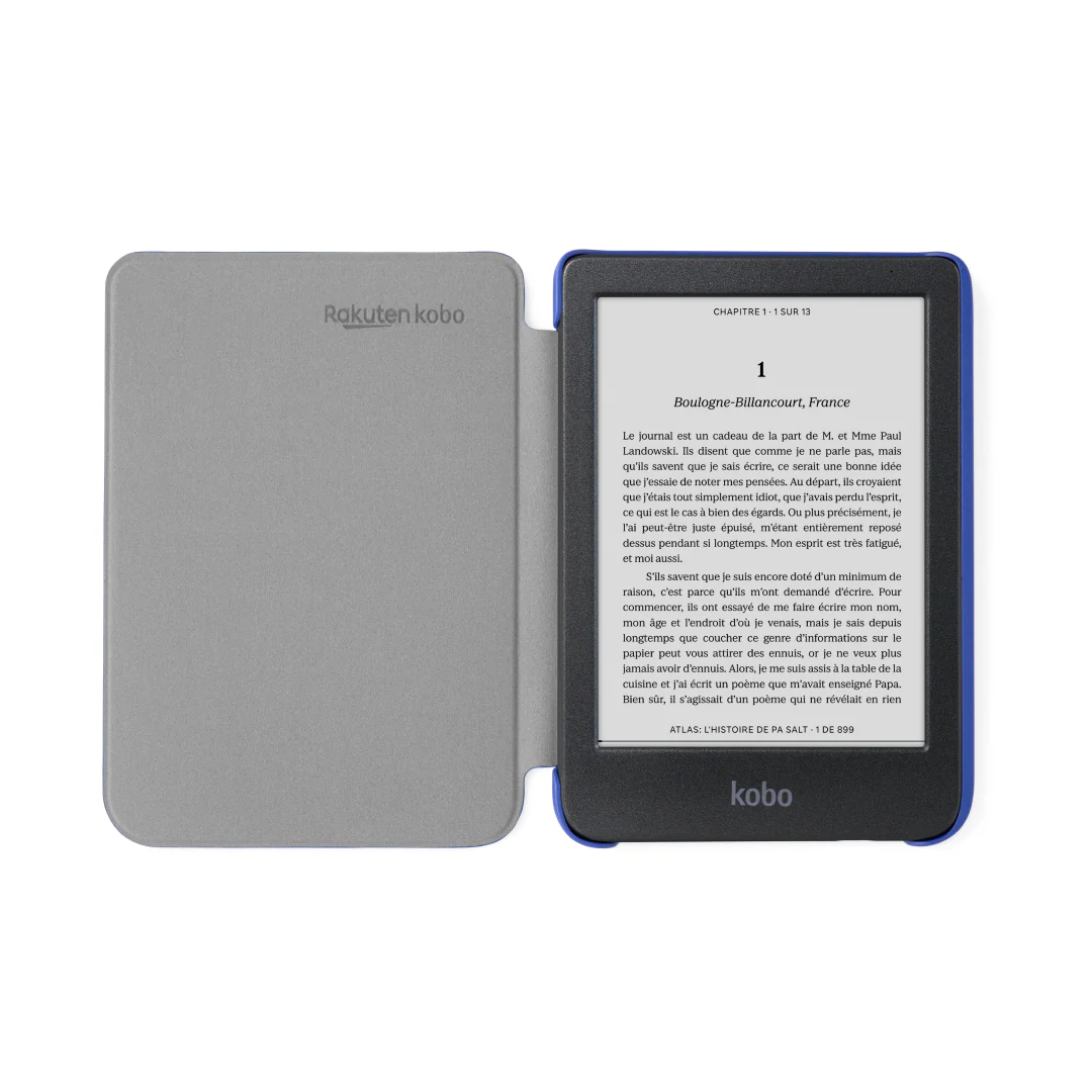 Étui SleepCover basique pour Kobo Clara Colour/BW - Bleu de cobalt - Image 2