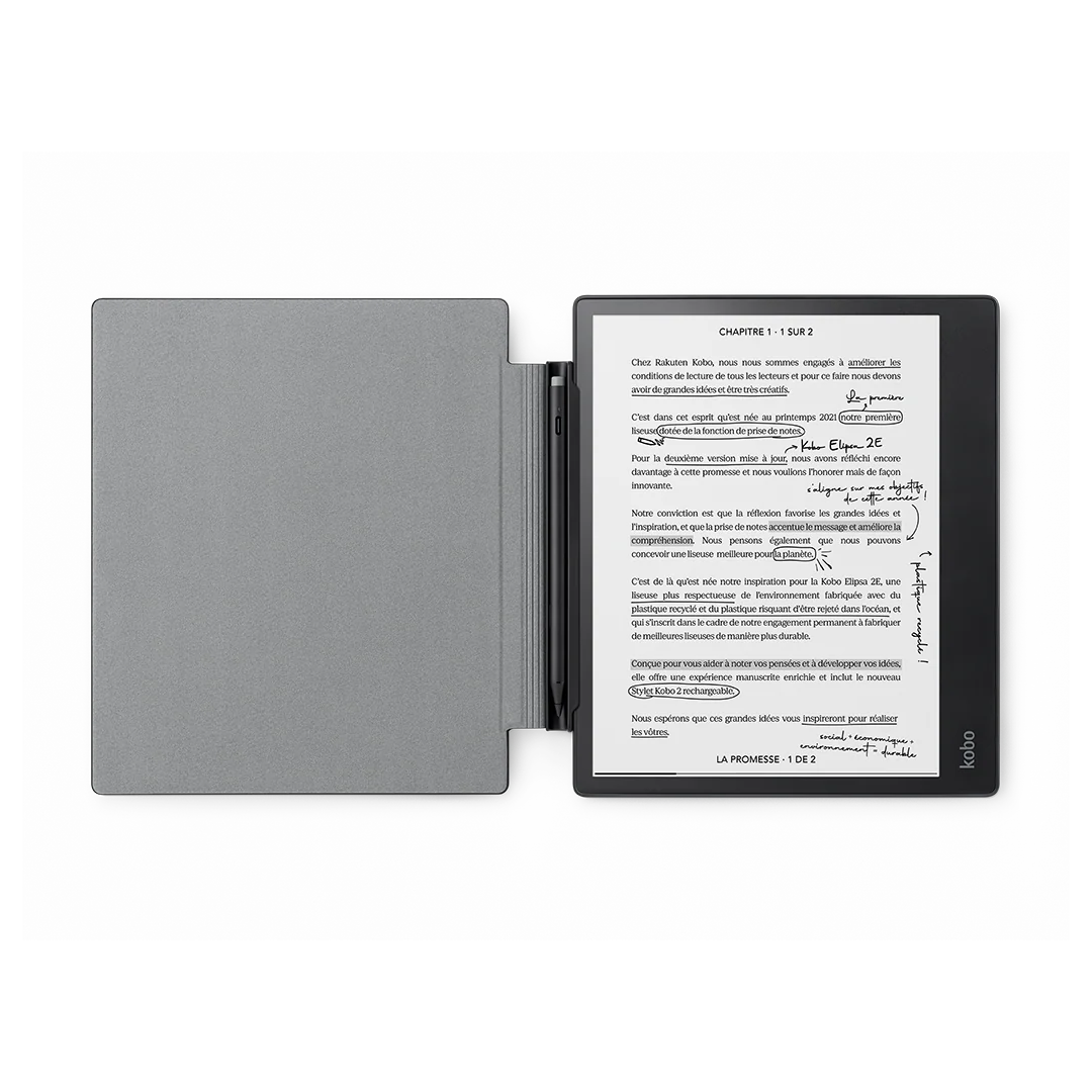 Étui SleepCover pour Kobo Elipsa 2E - Noir - Image 3